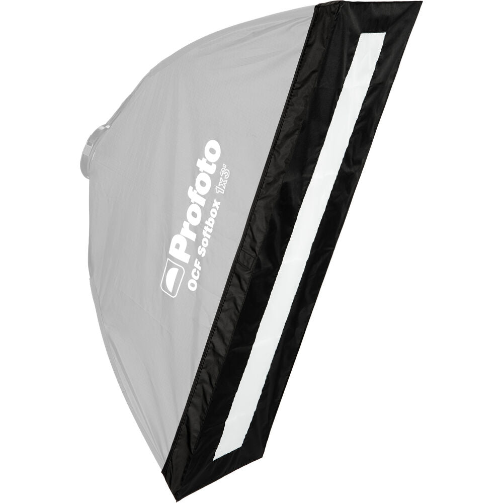 Proffoto softbox with brand logo on a white background