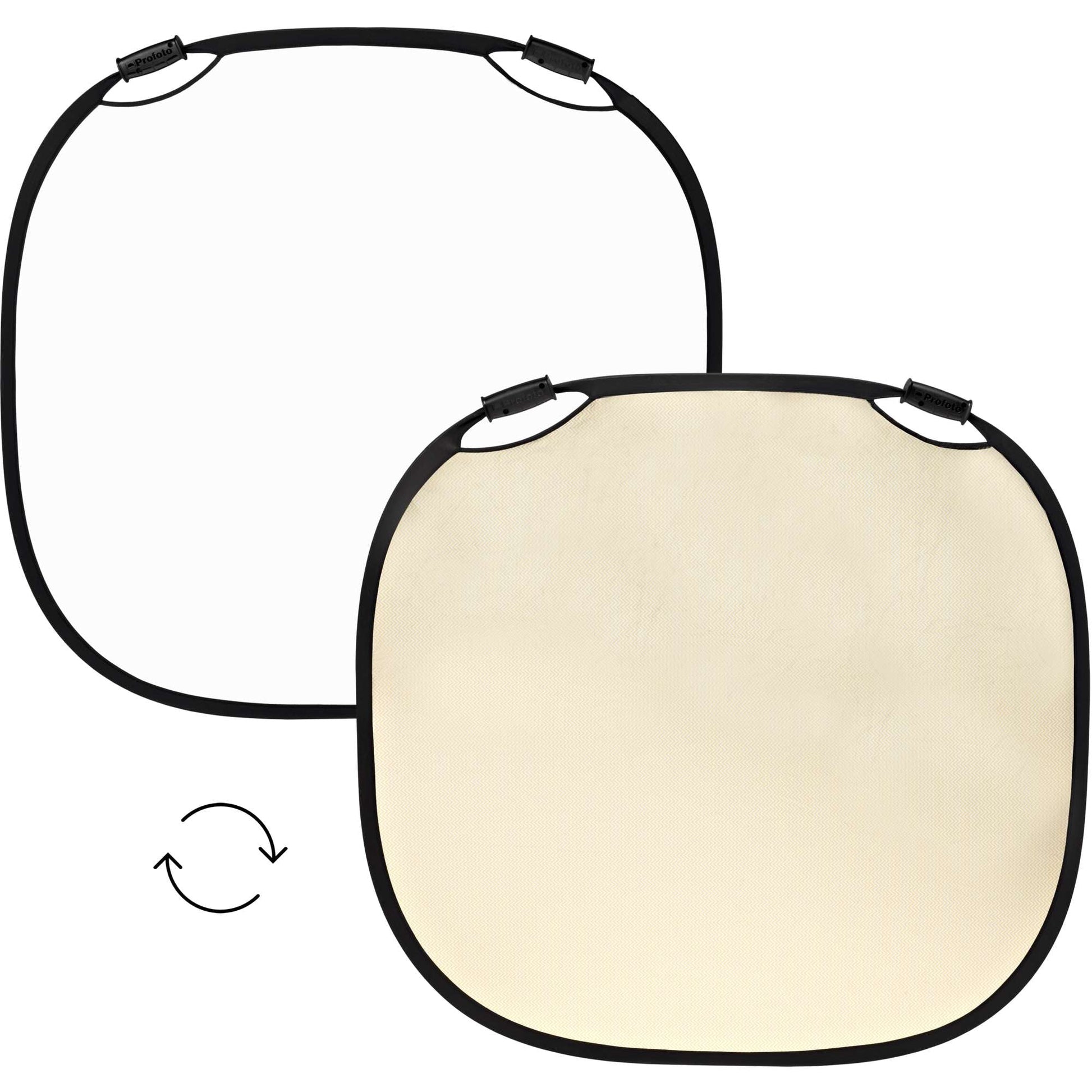 Profoto Collapsible Reflector Sunsilver & White L 120cm for versatile studio and location lighting.