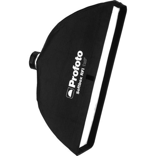 Profoto RFi 1x4 ft strip softbox for soft, directional studio lighting.