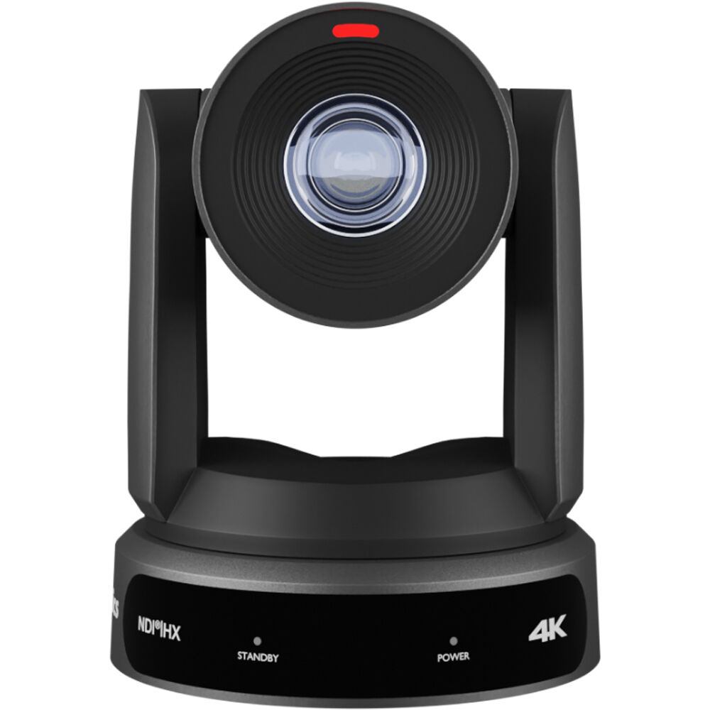 PTZOptics Move 4K camera with 30x zoom and auto-tracking
