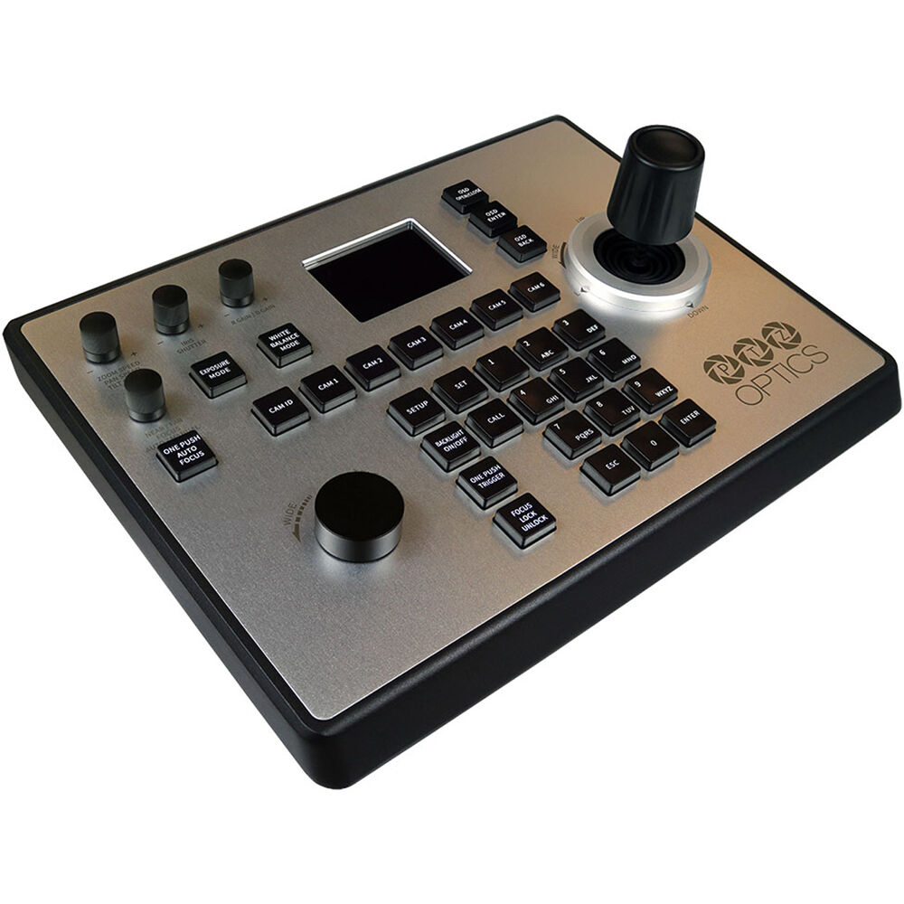 PTZOptics PT-JOY-G4 joystick with customisable control buttons