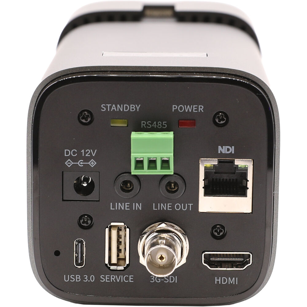 PTZOptics Studio 4K Ultra HD professional broadcast camera.