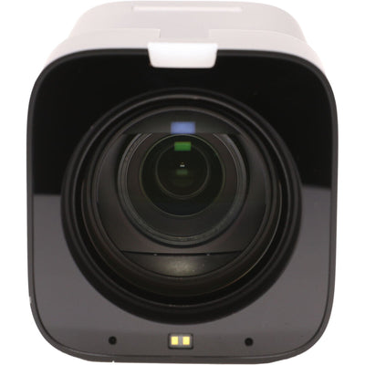 PTZOptics Studio 4K Ultra HD professional broadcast camera featuring a high-quality glass lens and compact housing.
