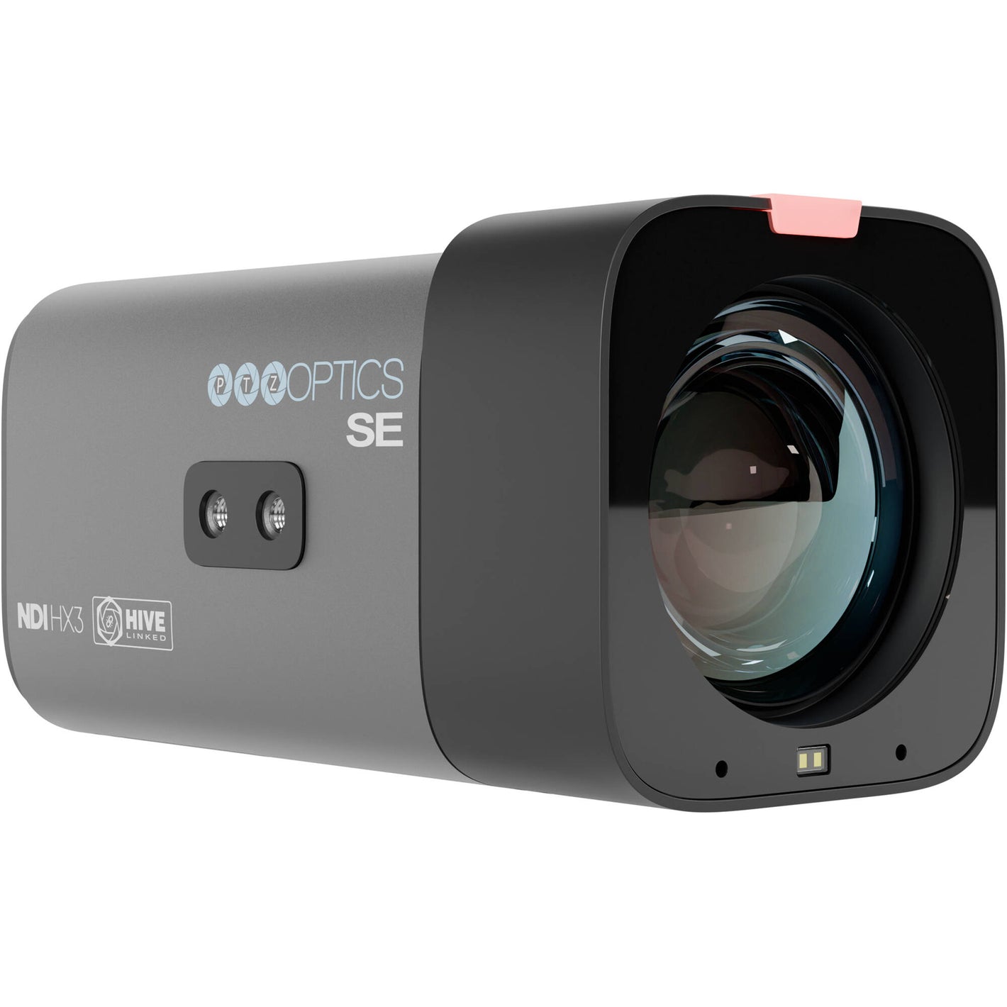 PTZOptics Studio SE integrated with the Hive Studio web interface for remote cloud-based camera control.
