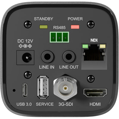 PTZOptics Studio SE integrated with the Hive Studio web interface for remote cloud-based camera control.
