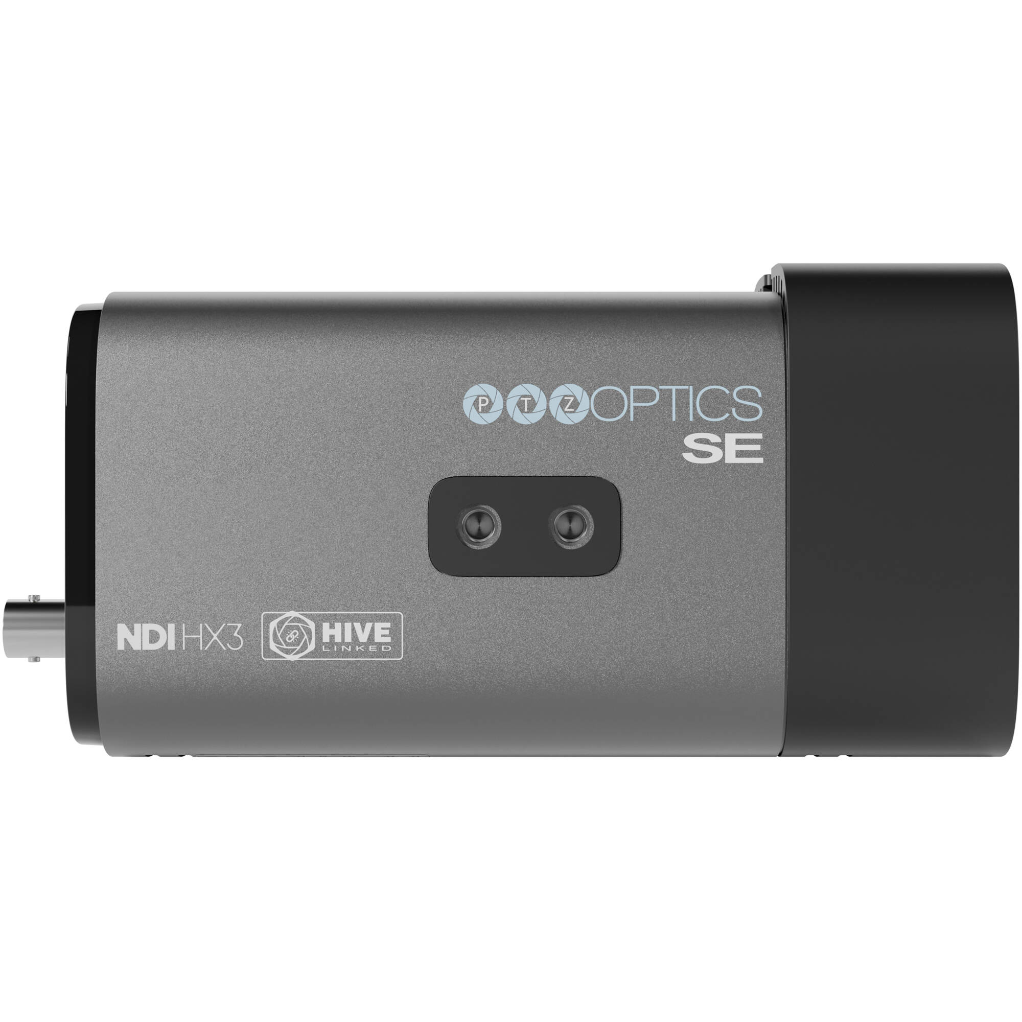 PTZOptics Studio SE integrated with the Hive Studio web interface for remote cloud-based camera control.
