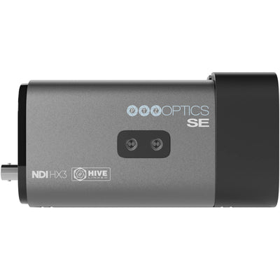 PTZOptics Studio SE integrated with the Hive Studio web interface for remote cloud-based camera control.
