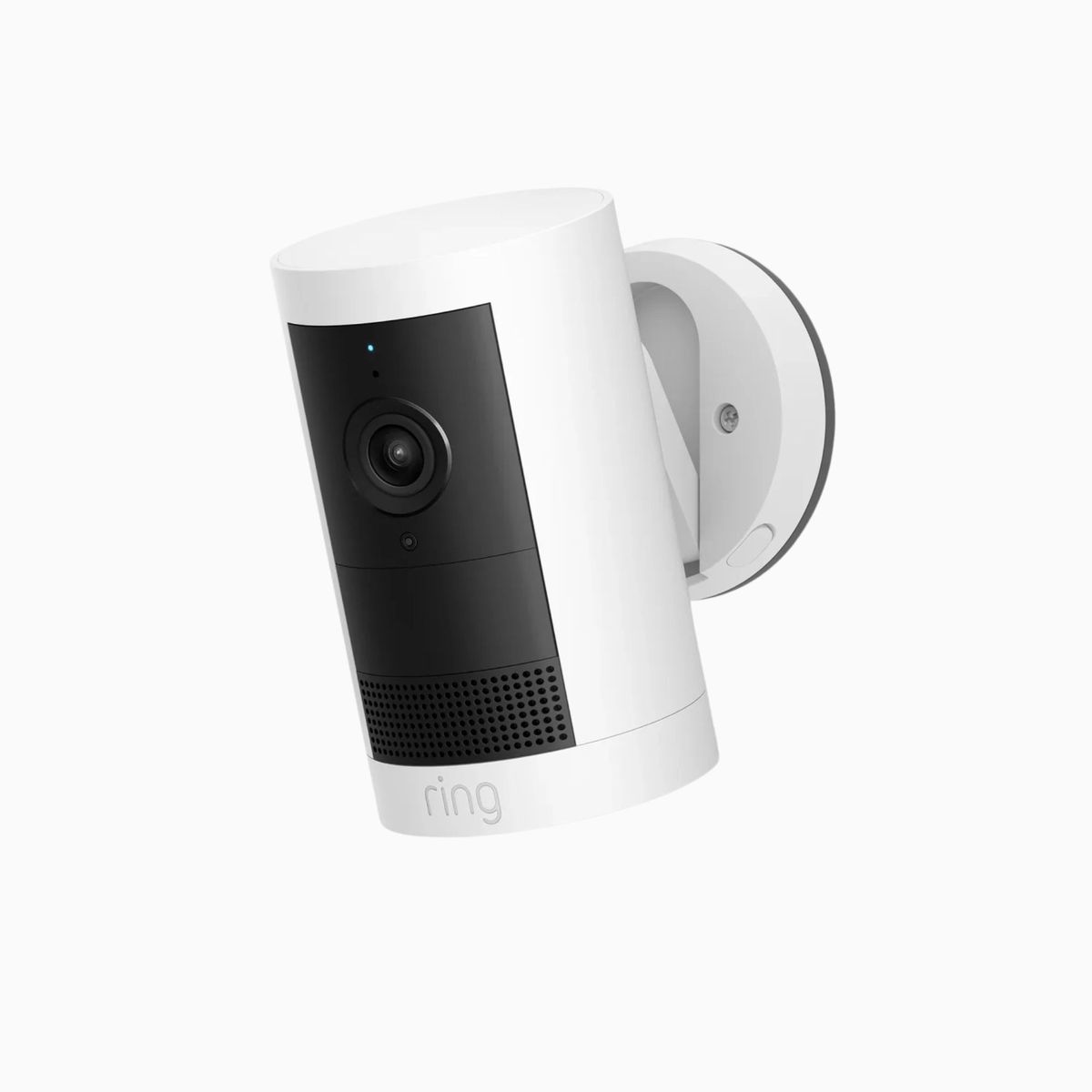 Ring Outdoor Cam 2K Battery Smart Outdoor Security Camera in White