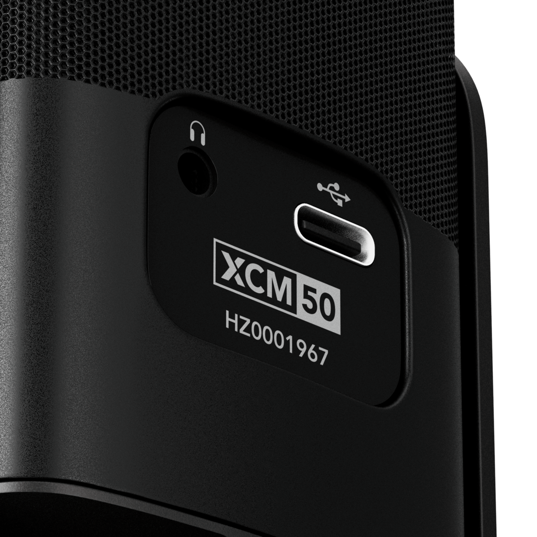 RODE X XCM-50 Compact USB-C Microphone for professional streaming, podcasting, and voice recording.