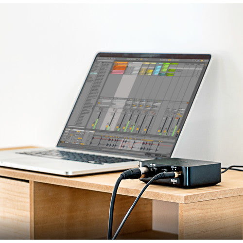 Record high-quality sound in your home with the Rode AI-1 Studio-Quality Audio Interface. It connects a microphone, instrument or headphone to your computer.