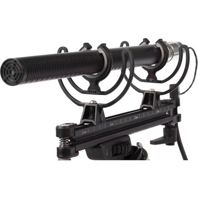 This Rode Blimp kit is designed to provide your shotgun microphone with protection from wind noise and isolation from shock and vibration.