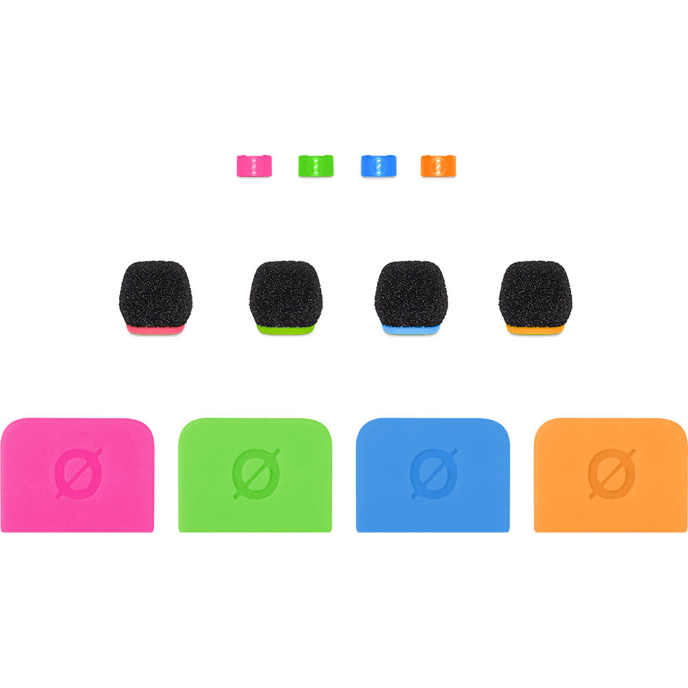 Keep track of who is talking in video content, podcasts and recording sessions. This kit is perfect for when multiple microphones are being used. 