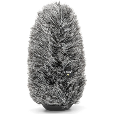Easily attach and remove this high-performance windshield on the VideoMic Pro+. Designed for use in windy recording circumstances.