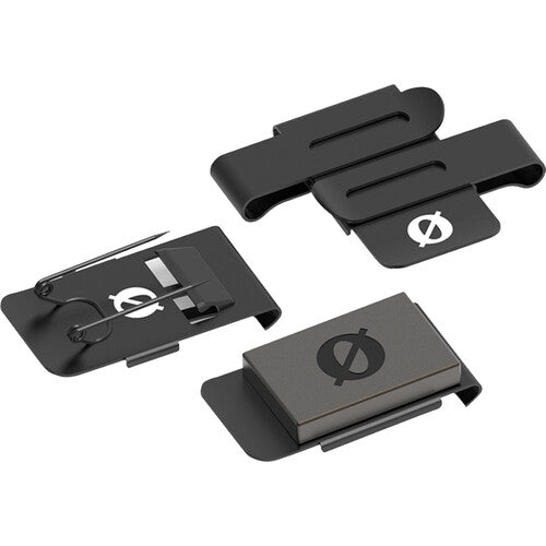 Set of 3 clips (MagClip GO, CrossClip, and Vampire Clip) for the Wireless GO and GO II - allows maximum versatility when mounting a transmitter onto objects.