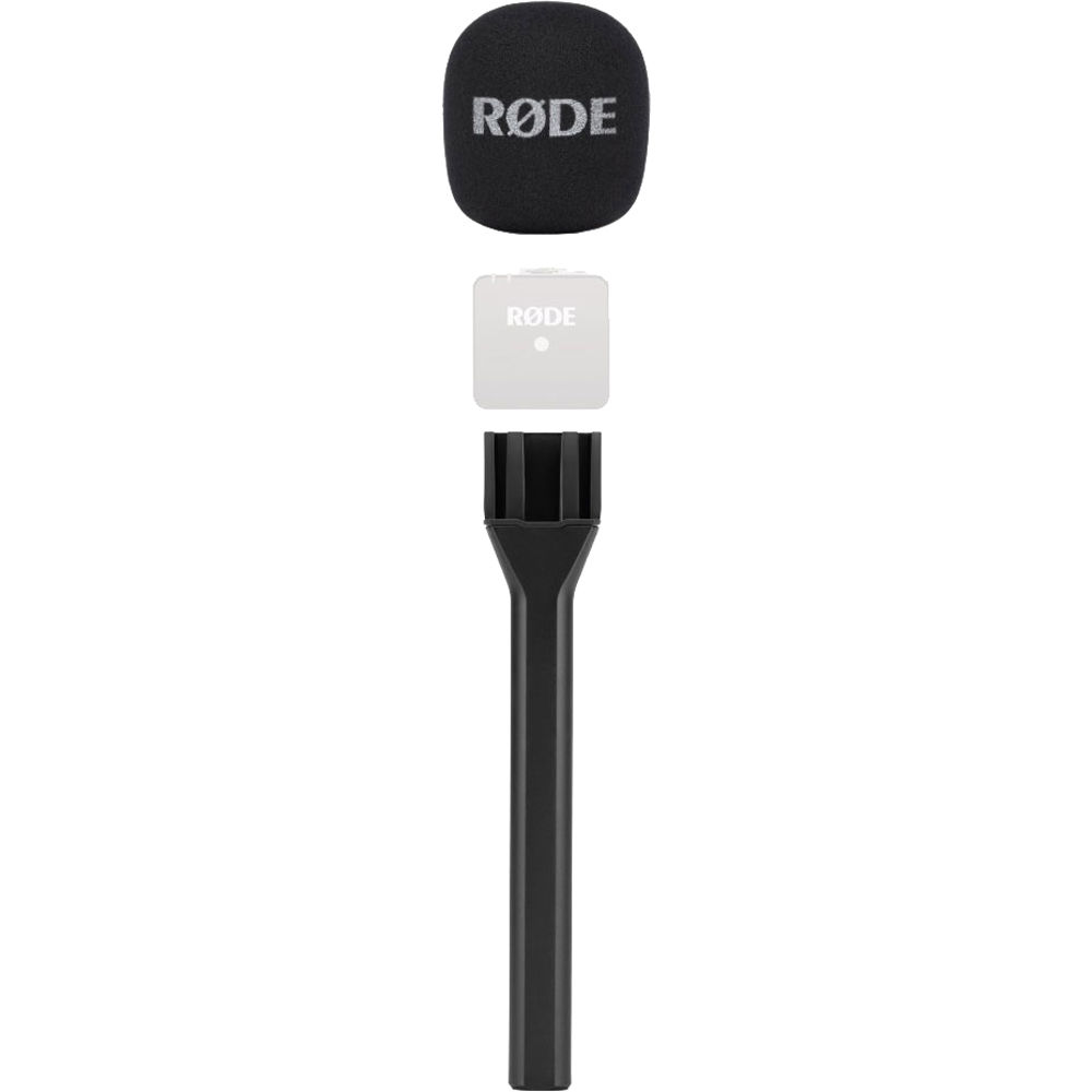 Convert your RØDE Wireless transmitter into a handheld mic with Interview GO adaptor.
