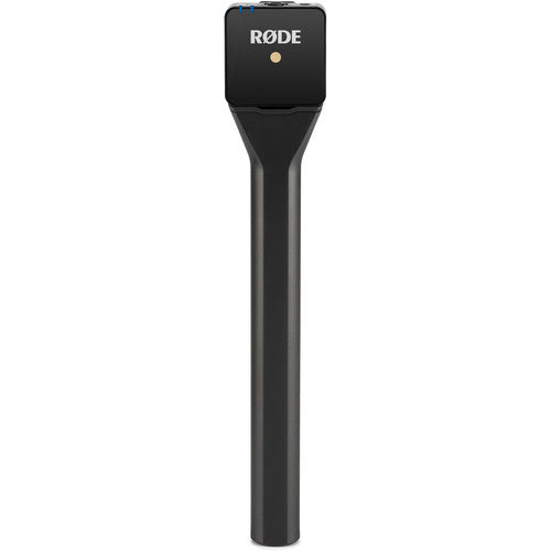 Convert your RØDE Wireless transmitter into a handheld mic with Interview GO adapter — fits Series IV transmitters, includes windshield for cleaner interviews.