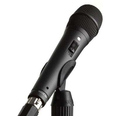 RODE M2 handheld condenser microphone for live vocals use