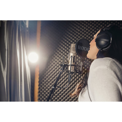The RODE Multi-Pattern Condenser Microphone offers pristine audio quality and flexibility.