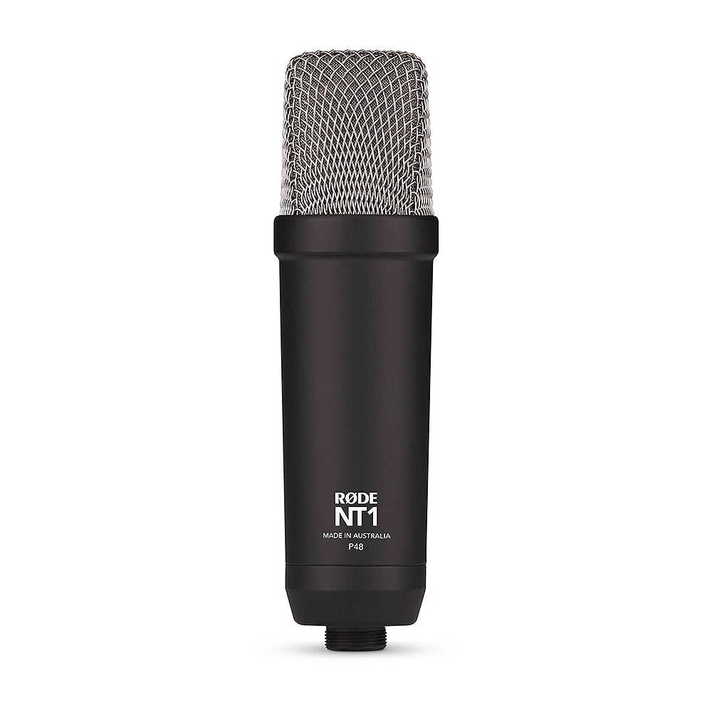 RODE NT1 Signature Series Condenser Microphone (Black) – Outdoorphoto