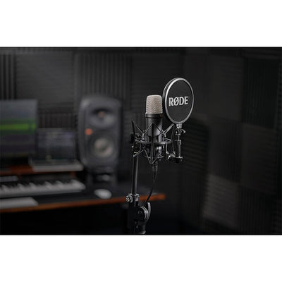 A condenser microphone that features extremely low noise of 4 dBA and high SPL handling of 142 dB. Ideal for content creators and studio work.