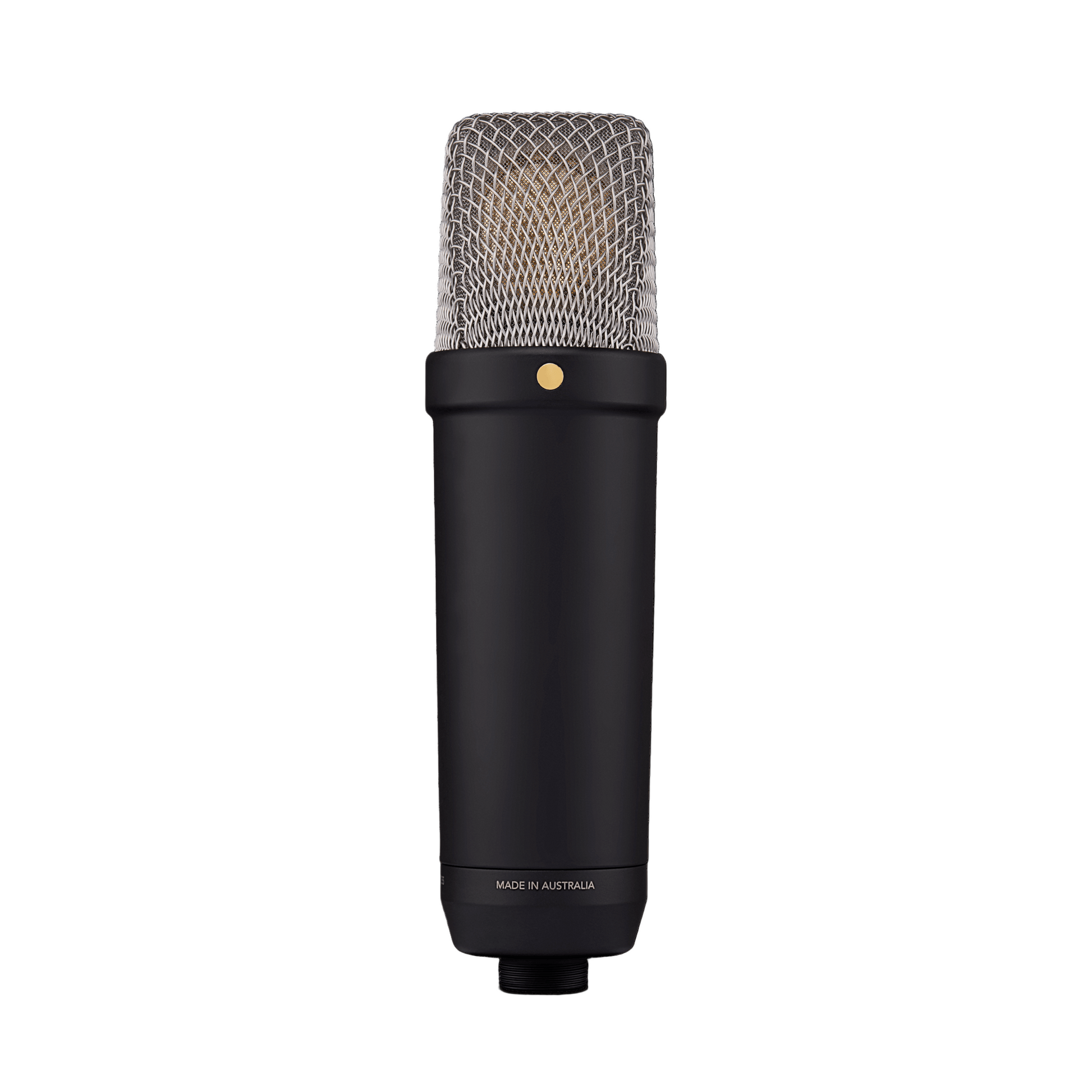 Unmatched audio with the upgraded NT1 condenser microphone for countless creators. Offers a hybrid XLR and USB output connection for a mixer or computer.