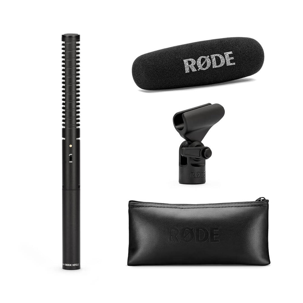 RODE NTG-2 professional video and film microphone