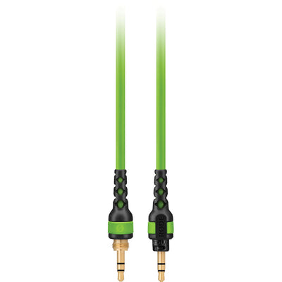 Connect a Black RODE NTH 1.2m Cable to the NTH-100 Professional Headphones. Features a 3.5mm TRS connection, 1.2m length and locking connector.