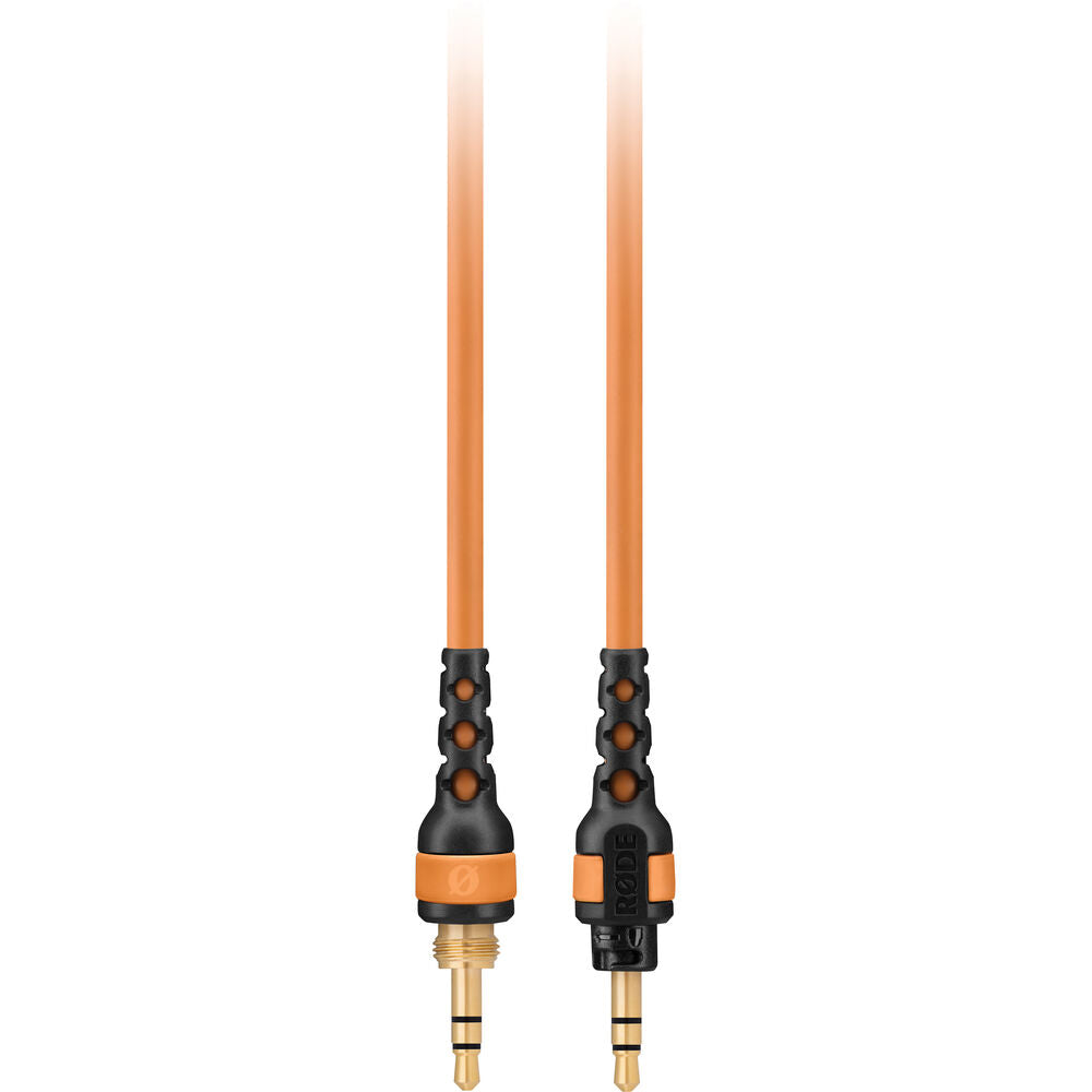Connect a Black RODE NTH 1.2m Cable to the NTH-100 Professional Headphones. Features a 3.5mm TRS connection, 1.2m length and locking connector.
