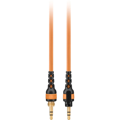 Connect a Black RODE NTH 1.2m Cable to the NTH-100 Professional Headphones. Features a 3.5mm TRS connection, 1.2m length and locking connector.