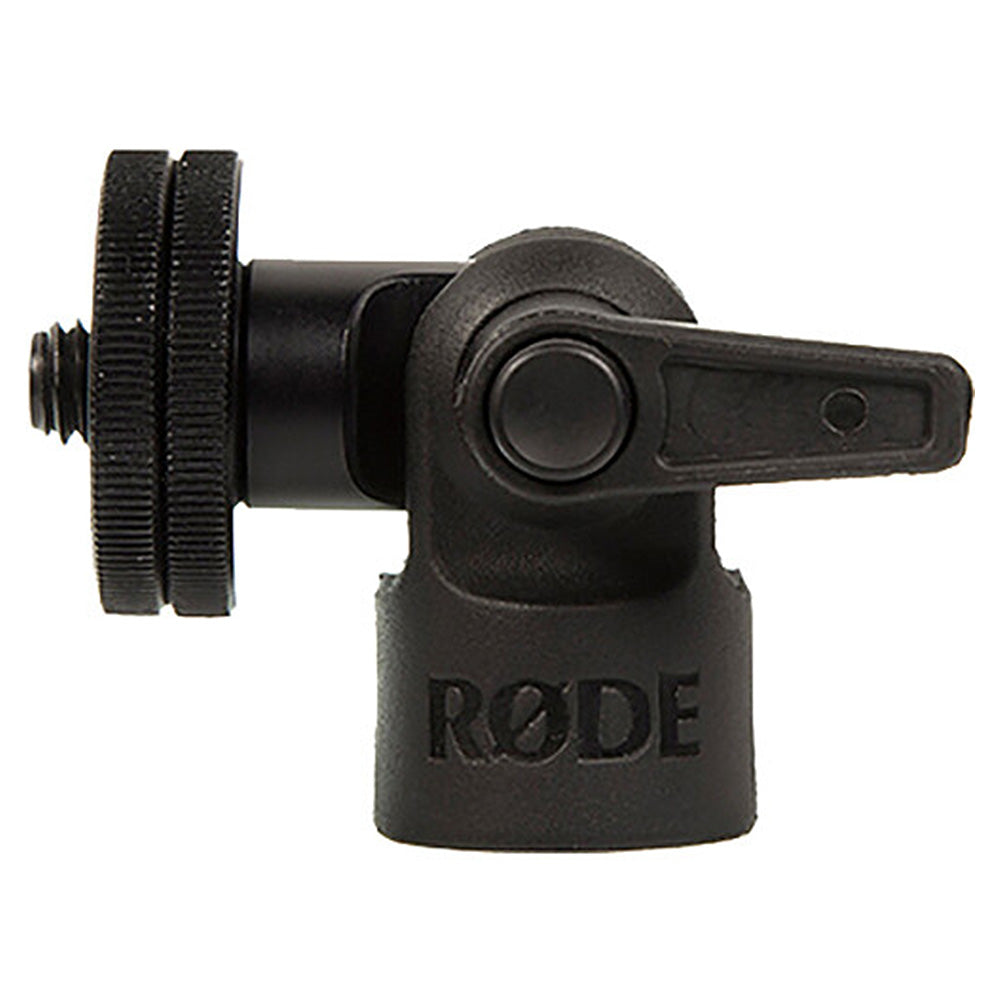 RODE Pivot Adapter for adjustable microphone and camera mounting, compact and durable for professional audio and video setups.