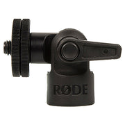RODE Pivot Adapter for adjustable microphone and camera mounting, compact and durable for professional audio and video setups.