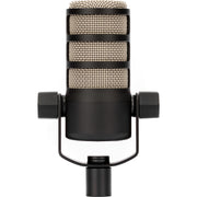 RODE PodMic Dynamic Podcasting Microphone in black finish for podcast and studio use