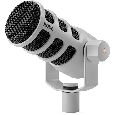 The RODE PodMic is a broadcast-quality dynamic microphone that features a rich, balanced sound and internal pop filter.