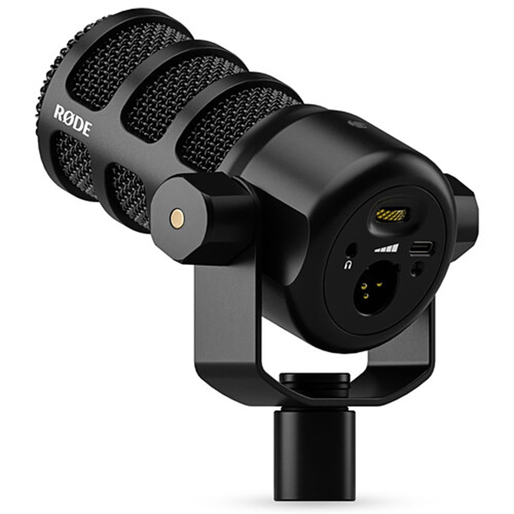 RODE PodMic USB and XLR Dynamic Broadcast Microphone (Black