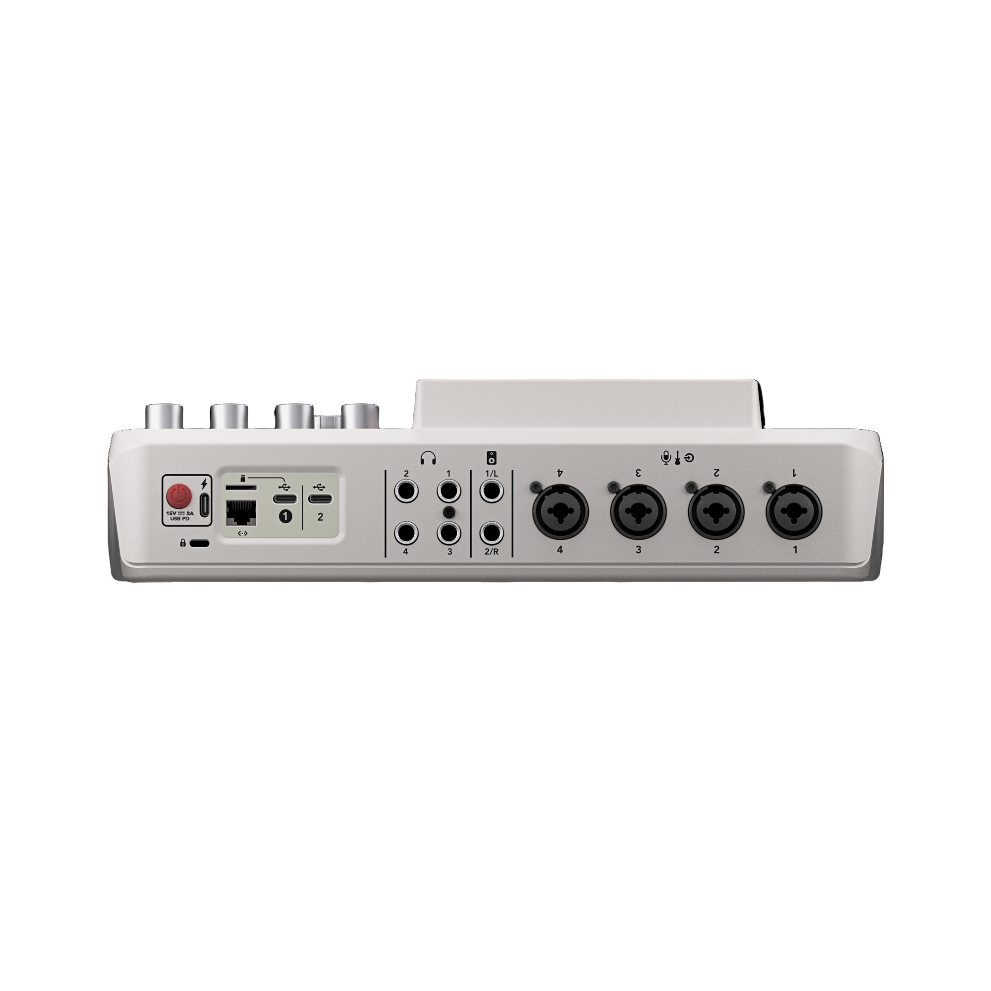 RODE RODECaster Pro II Integrated Audio Production Studio (White)