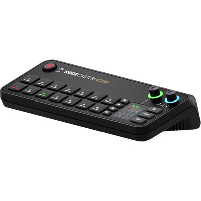 The RODECaster Video is an compact console for video switching, recording, and audio production, it supports up to six video sources with intuitive controls.
