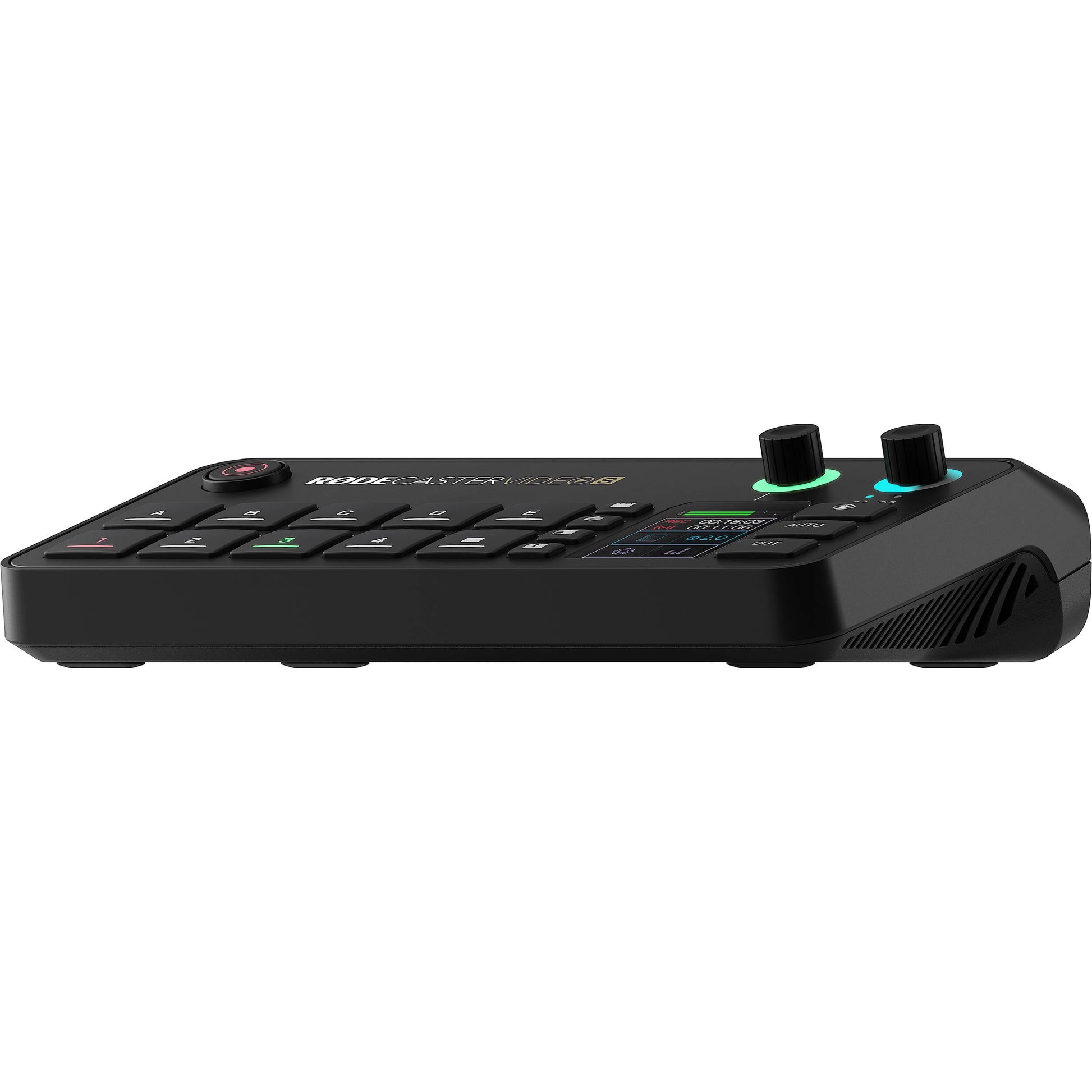 RØDECaster Video S with video switching and professional audio mixer

