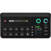 RØDECaster Video S with video switching and professional audio mixer
