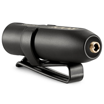 Securely connect RODE microphones with a 3.5 mm output to devices with an XLR input and maintain a balanced signal and safe connection while recording.