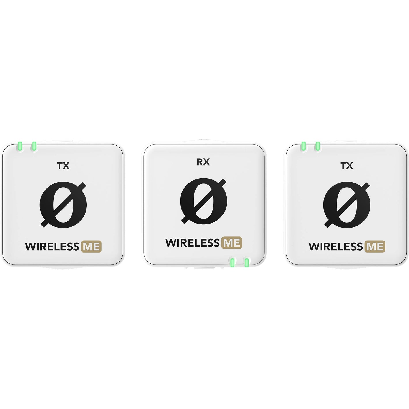 The dual wireless microphone is an ultra-compact, high-quality system for content creators. It features two transmitters and one receiver.