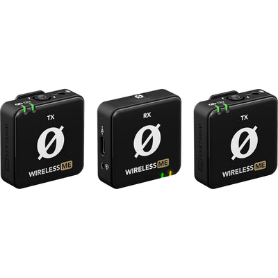 RODE Wireless ME Dual compact wireless microphone kit with two transmitters and receiver