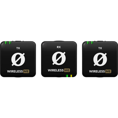 RODE Wireless ME Dual compact wireless microphone kit with two transmitters and receiver