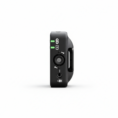 RODE Wireless ME TX Transmitter — compact clip-on wireless microphone transmitter for Wireless ME system.