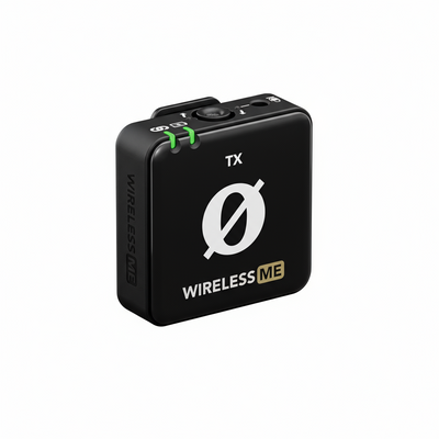 RODE Wireless ME TX Transmitter — compact clip-on wireless microphone transmitter for Wireless ME system.