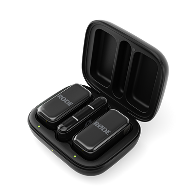 RODE Wireless Micro USB-C (Black) – ultra-compact wireless microphone system with USB-C connectivity, ideal for mobile content creation and vlogging.