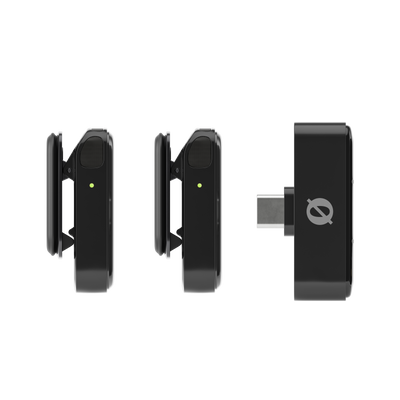 RODE Wireless Micro USB-C (Black) – ultra-compact wireless microphone system with USB-C connectivity, ideal for mobile content creation and vlogging.