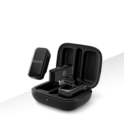 RODE Wireless Micro USB-C (Black) – ultra-compact wireless microphone system with USB-C connectivity, ideal for mobile content creation and vlogging.