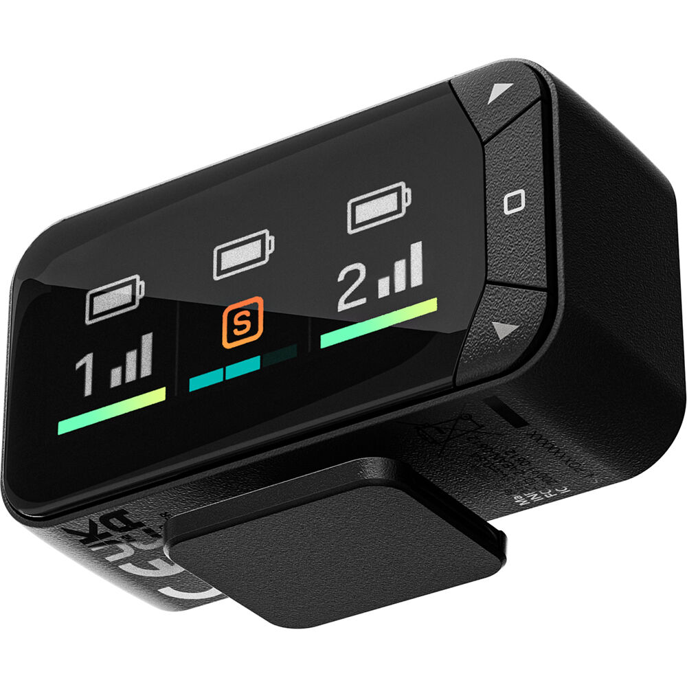 Wireless Micro Camera Kit with dual clip-on transmitters, camera receiver, smartphone receiver, and charging case
