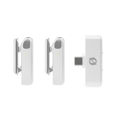 RODE Wireless Micro USB-C (White) – ultra-compact wireless microphone with USB-C connector, ideal for high-quality audio recording on Android devices and other USB-C gear.