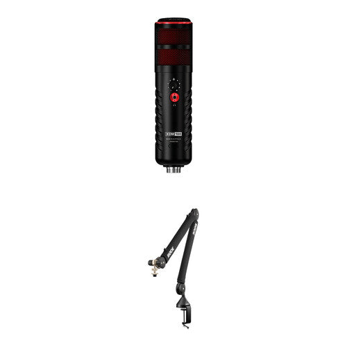 RODE XDM-100 USB Microphone and DS2 Kit — professional podcasting and streaming microphone bundle with boom arm.
